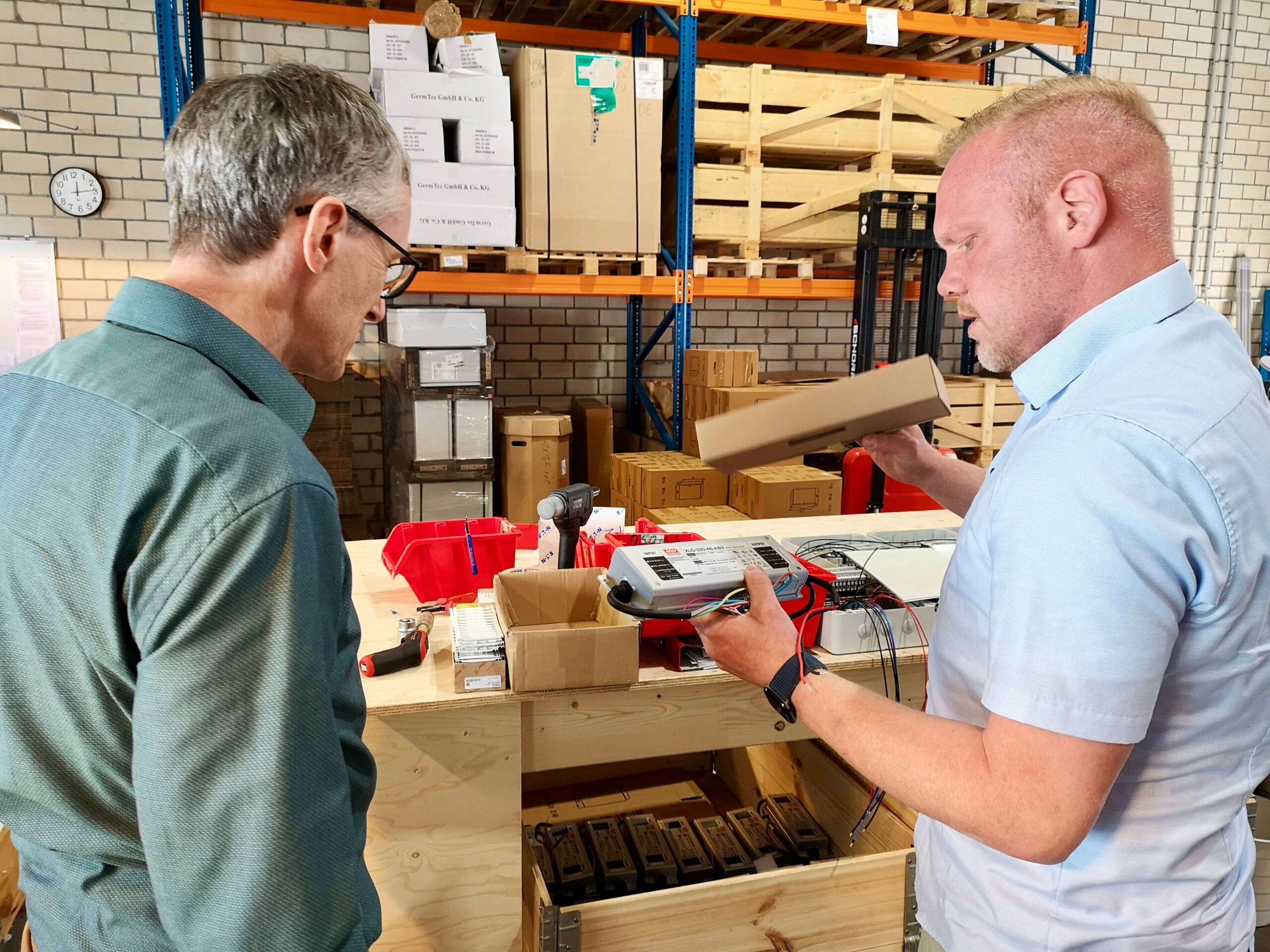 Helge Ravenschlag und David von der Gathen