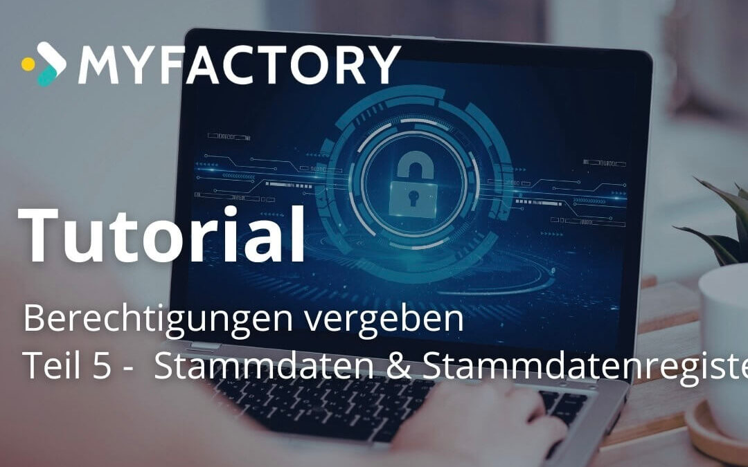 Berechtigungen in der Myfactory: Teil 5 – Stammdaten und Stammdatenregister